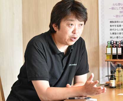 液体燻製技術を活用した、新しい千葉県産加工食品の創造 株式会社リオ 代表取締役 市川 正秀氏